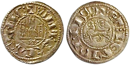 Tipo 6. Dinero de la &ldquo;Moneda Nueva&rdquo; o de los &ldquo;Dineros Prietos&rdquo;