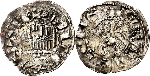 Tipo 6. Dinero de la &ldquo;Moneda Nueva&rdquo; o de los &ldquo;Dineros Prietos&rdquo;