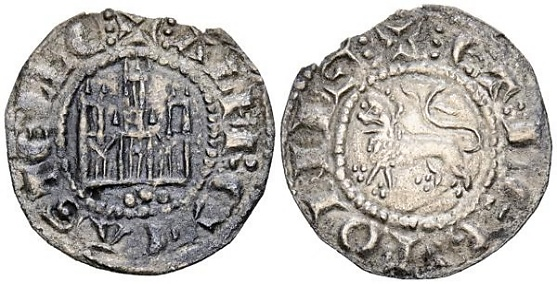 Tipo 6. Dinero de la &ldquo;Moneda Nueva&rdquo; o de los &ldquo;Dineros Prietos&rdquo;