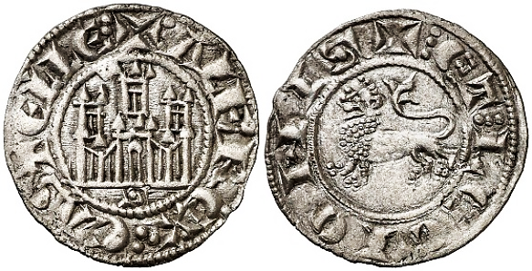 Tipo 6. Dinero de la &ldquo;Moneda Nueva&rdquo; o de los &ldquo;Dineros Prietos&rdquo;