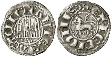 Tipo 6. Dinero de la &ldquo;Moneda Nueva&rdquo; o de los &ldquo;Dineros Prietos&rdquo;