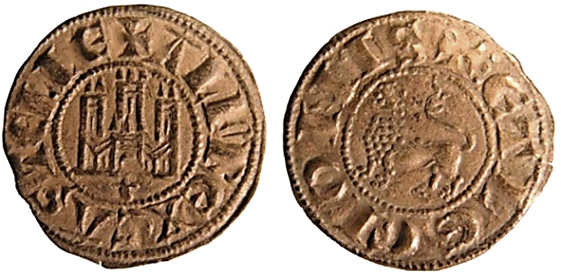 Tipo 6. Dinero de la &ldquo;Moneda Nueva&rdquo; o de los &ldquo;Dineros Prietos&rdquo;