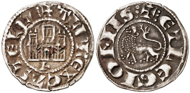 Tipo 6. Dinero de la &ldquo;Moneda Nueva&rdquo; o de los &ldquo;Dineros Prietos&rdquo;