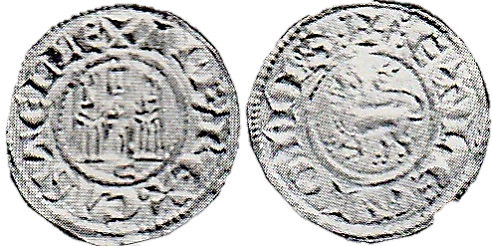 Tipo 6. Dinero de la &ldquo;Moneda Nueva&rdquo; o de los &ldquo;Dineros Prietos&rdquo;