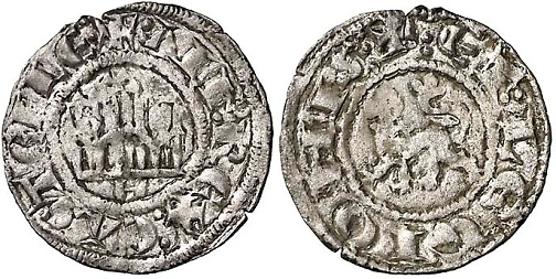 Tipo 6. Dinero de la &ldquo;Moneda Nueva&rdquo; o de los &ldquo;Dineros Prietos&rdquo;