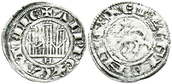 Tipo 6. Dinero de la &ldquo;Moneda Nueva&rdquo; o de los &ldquo;Dineros Prietos&rdquo;