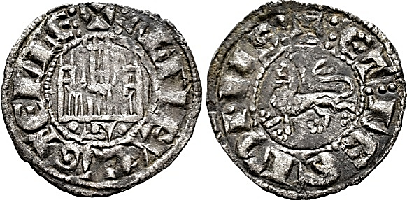 Tipo 6. Dinero de la &ldquo;Moneda Nueva&rdquo; o de los &ldquo;Dineros Prietos&rdquo;