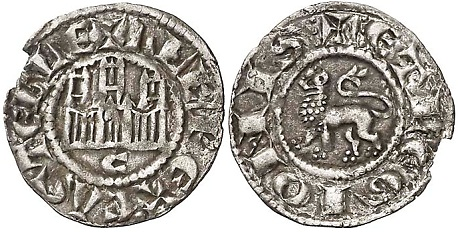 Tipo 6. Dinero de la &ldquo;Moneda Nueva&rdquo; o de los &ldquo;Dineros Prietos&rdquo;
