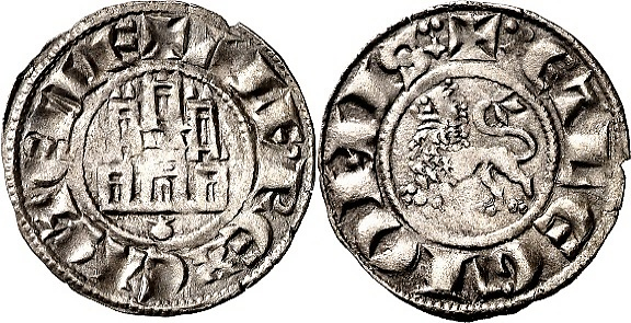 Tipo 6. Dinero de la &ldquo;Moneda Nueva&rdquo; o de los &ldquo;Dineros Prietos&rdquo;