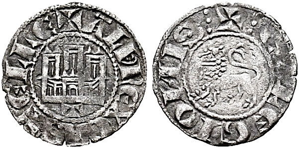 Tipo 6. Dinero de la &ldquo;Moneda Nueva&rdquo; o de los &ldquo;Dineros Prietos&rdquo;