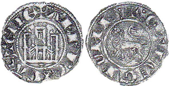 Tipo 6. Dinero de la &ldquo;Moneda Nueva&rdquo; o de los &ldquo;Dineros Prietos&rdquo;