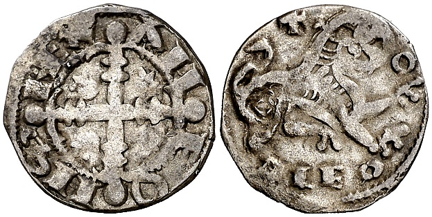 Tipo 6. Dinero de las Cortes de Benavente