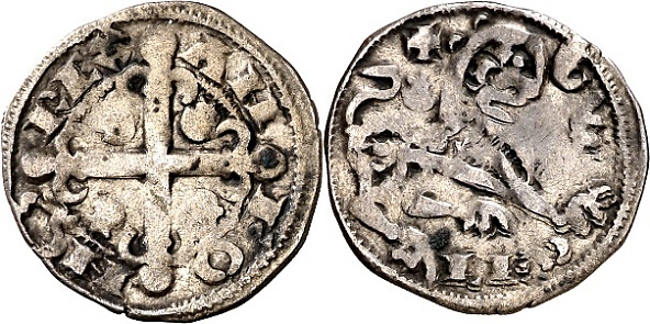 Tipo 6. Dinero de las Cortes de Benavente