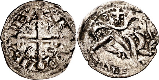 Tipo 6. Dinero de las Cortes de Benavente