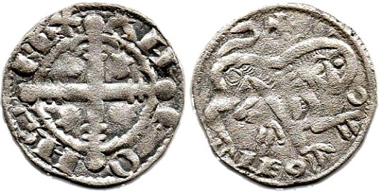 Tipo 6. Dinero de las Cortes de Benavente