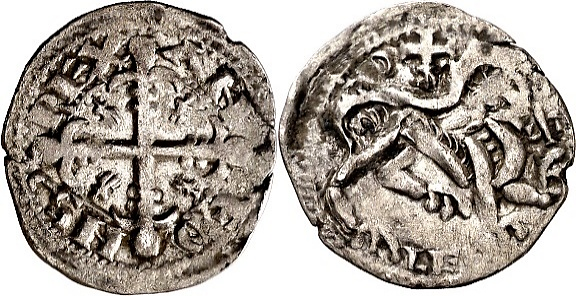 Tipo 6. Dinero de las Cortes de Benavente