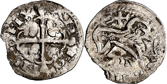Tipo 6. Dinero de las Cortes de Benavente