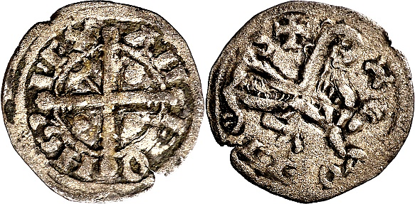 Tipo 6. Dinero de las Cortes de Benavente