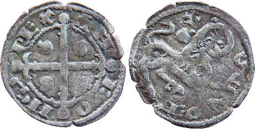 Tipo 6. Dinero de las Cortes de Benavente