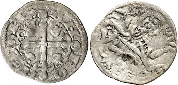 Tipo 6. Dinero de las Cortes de Benavente
