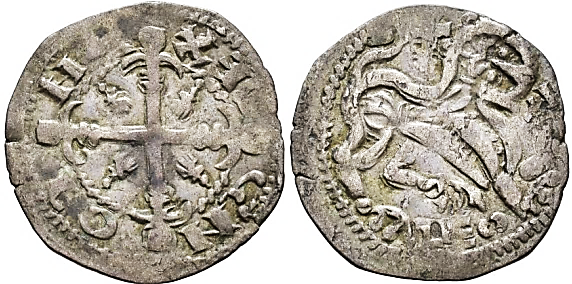 Tipo 6. Dinero de las Cortes de Benavente