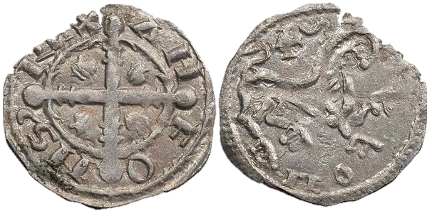 Tipo 6. Dinero de las Cortes de Benavente