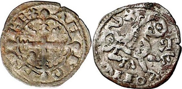 Tipo 6. Dinero de las Cortes de Benavente