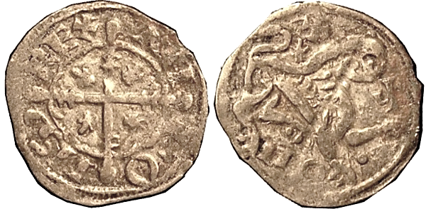 Tipo 6. Dinero de las Cortes de Benavente