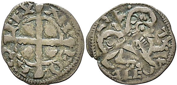 Tipo 6. Dinero de las Cortes de Benavente