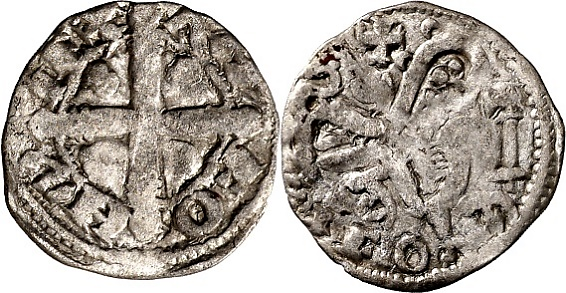 Tipo 6. Dinero de las Cortes de Benavente