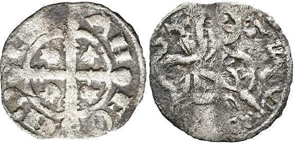 Tipo 6. Dinero de las Cortes de Benavente