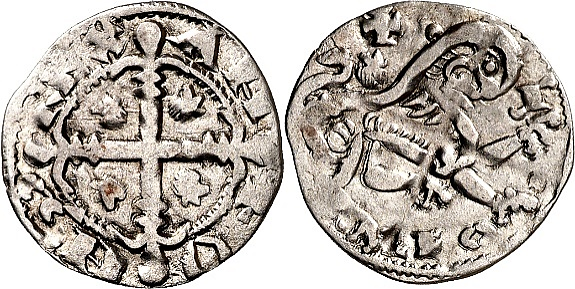 Tipo 6. Dinero de las Cortes de Benavente