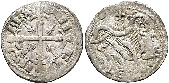 Tipo 6. Dinero de las Cortes de Benavente