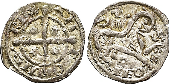 Tipo 6. Dinero de las Cortes de Benavente