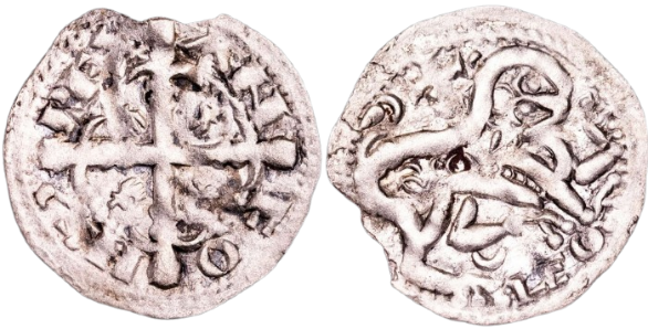 Tipo 6. Dinero de las Cortes de Benavente