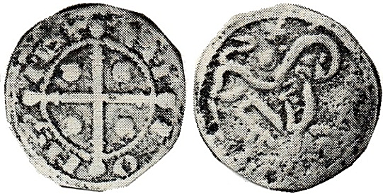 Tipo 6. Dinero de las Cortes de Benavente