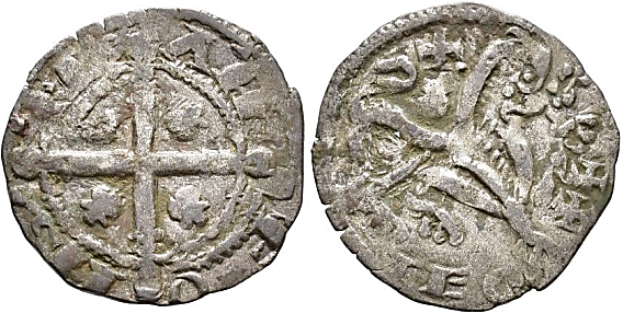 Tipo 6. Dinero de las Cortes de Benavente