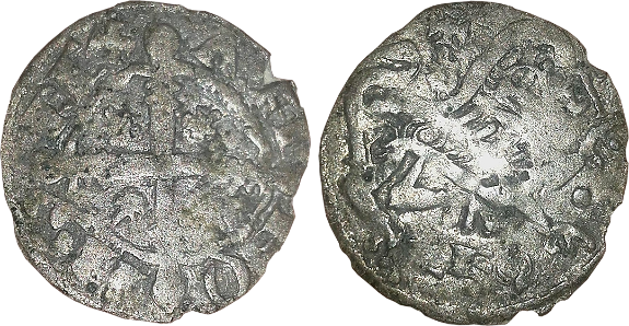 Tipo 6. Dinero de las Cortes de Benavente