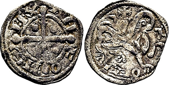 Tipo 6. Dinero de las Cortes de Benavente