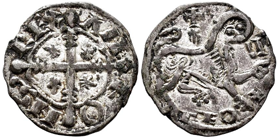 Tipo 6. Dinero de las Cortes de Benavente