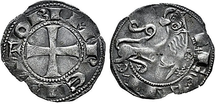 Tipo 61. Dinero del Le&oacute;n de Oreja