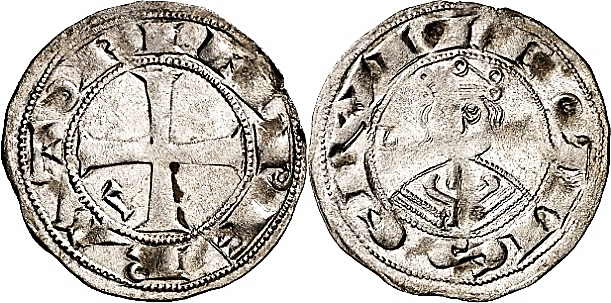 Tipo 63. Dinero del Busto del Emperador