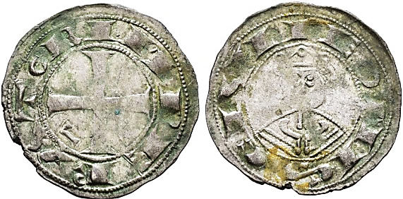 Tipo 63. Dinero del Busto del Emperador