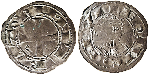 Tipo 63. Dinero del Busto del Emperador