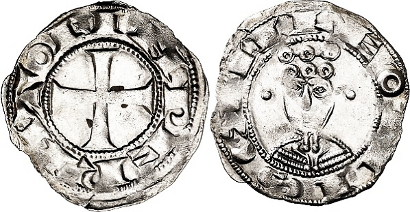 Tipo 63. Dinero del Busto del Emperador
