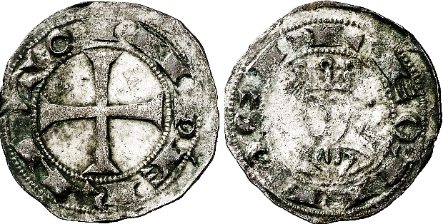 Tipo 63. Dinero del Busto del Emperador