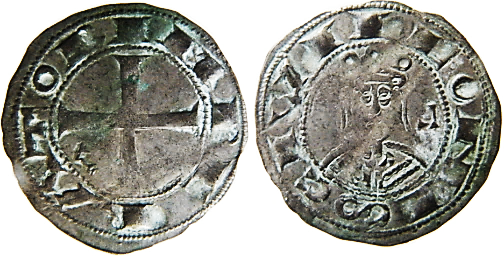 Tipo 63. Dinero del Busto del Emperador