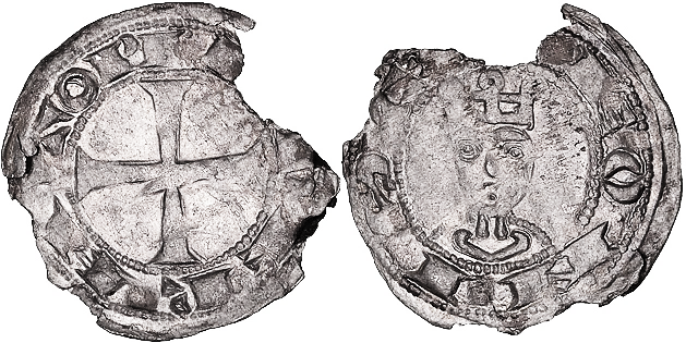 Tipo 63. Dinero del Busto del Emperador