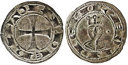 Tipo 63. Dinero del Busto del Emperador