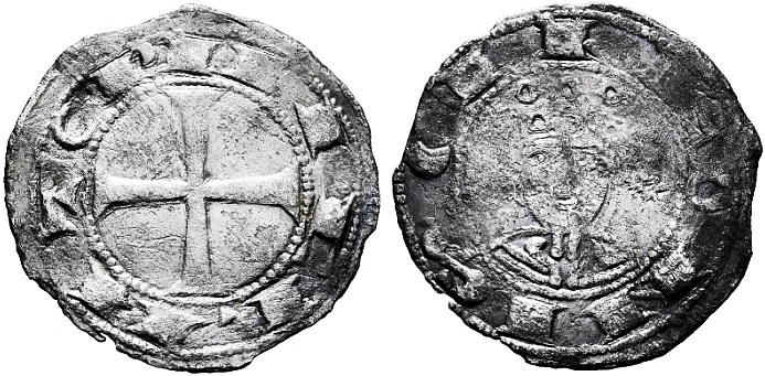 Tipo 63. Dinero del Busto del Emperador